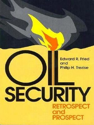 cover image of Oil Security